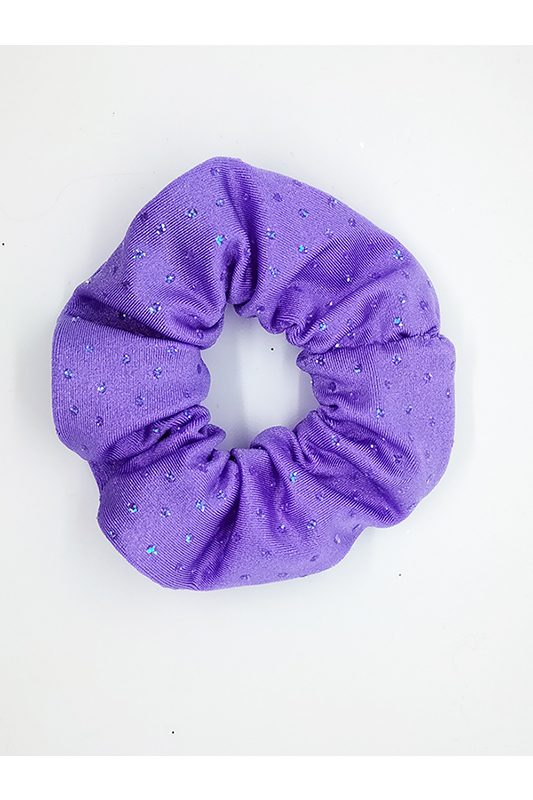 chouchou cheveux scrunchie made in france accessoire cheveux mauve