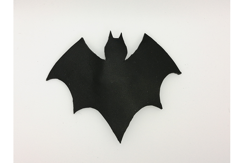 accessoire cheveux barrette halloween chauve-souris batgirl batman made in france
