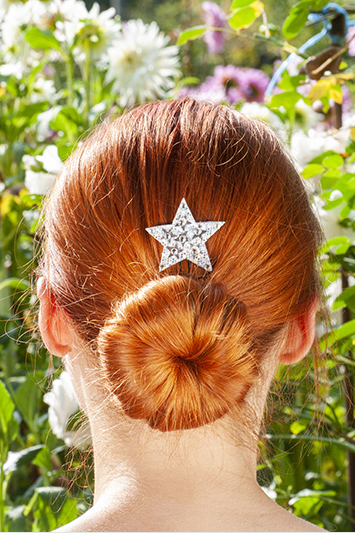 barrette étoile de Noël made in france
