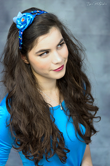 headband alice au pays des merveilles made in france