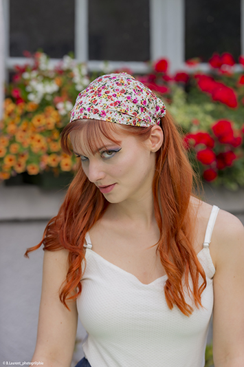 bandeau à fleurs made in france