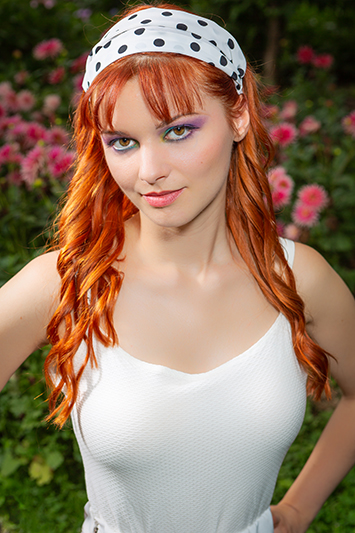 bandeaux cheveux pois made in france