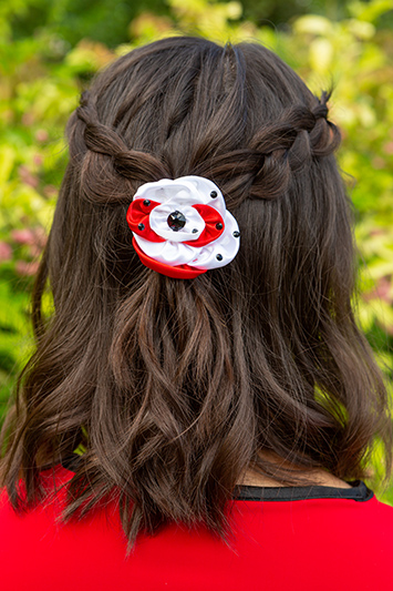 fleur pour cheveux made in france