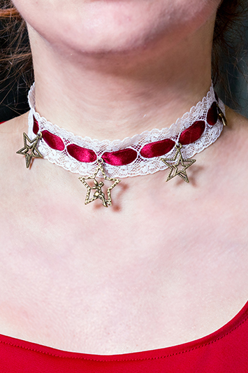 choker bordeaux made in france