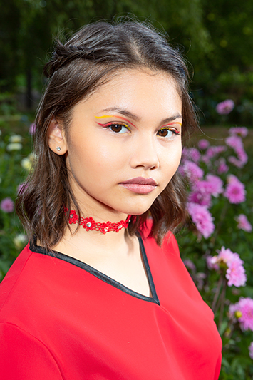 choker rouge made in france