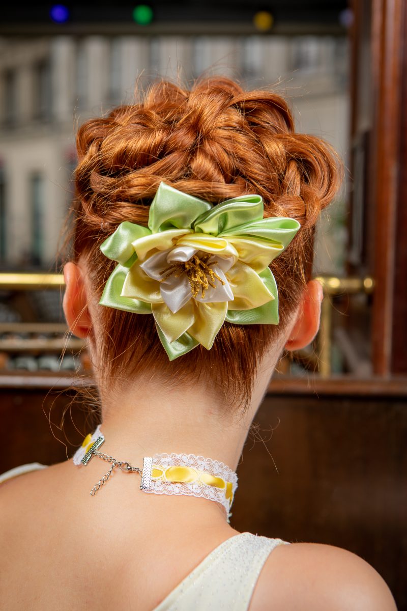 accessoire cheveux nénuphar