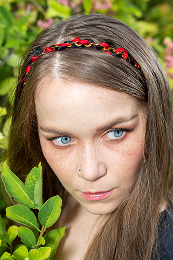 headband harley quinn made in france