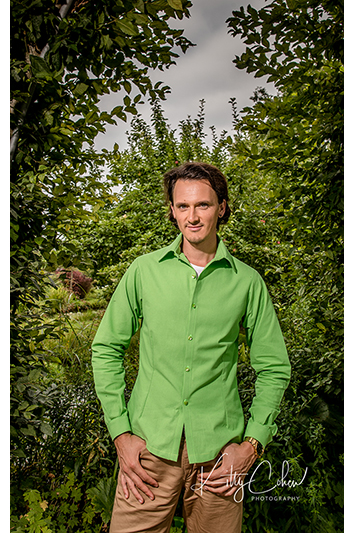 chemise pour homme verte made in france
