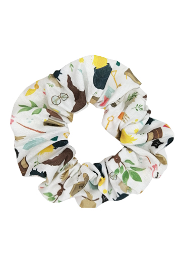 chouchou cheveux made in france halloween créateur coton oeko-tex