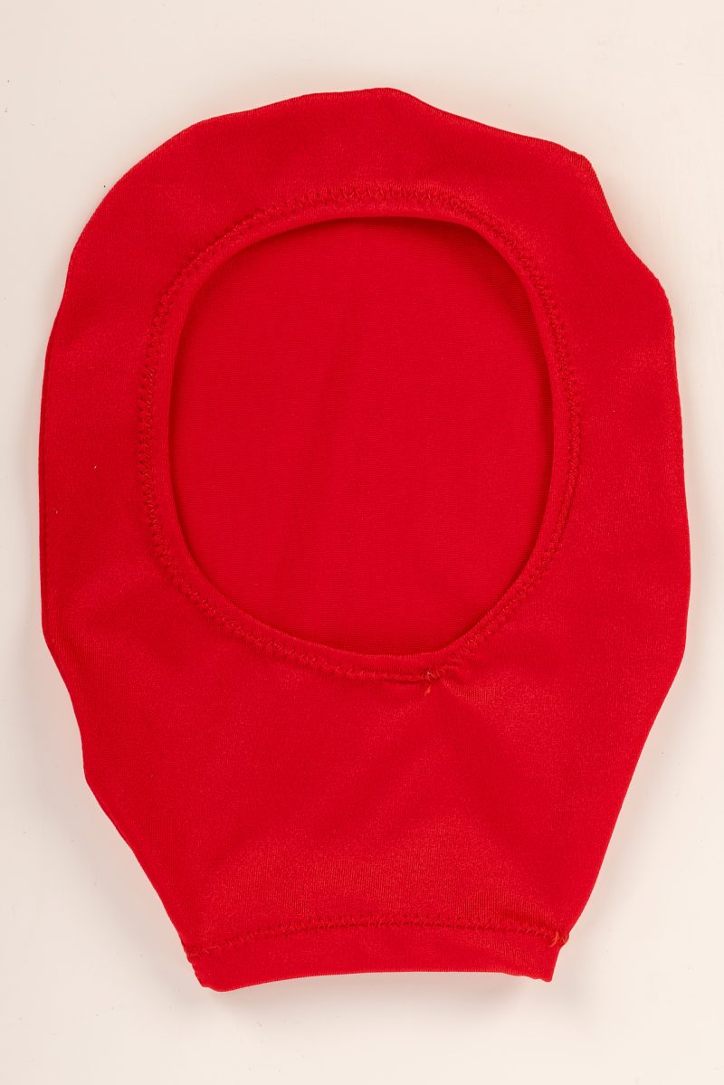 housse de poche de stomie en lycra rouge Made in France