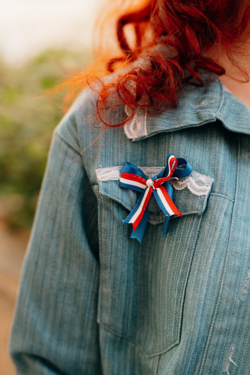Broche noeud made in france