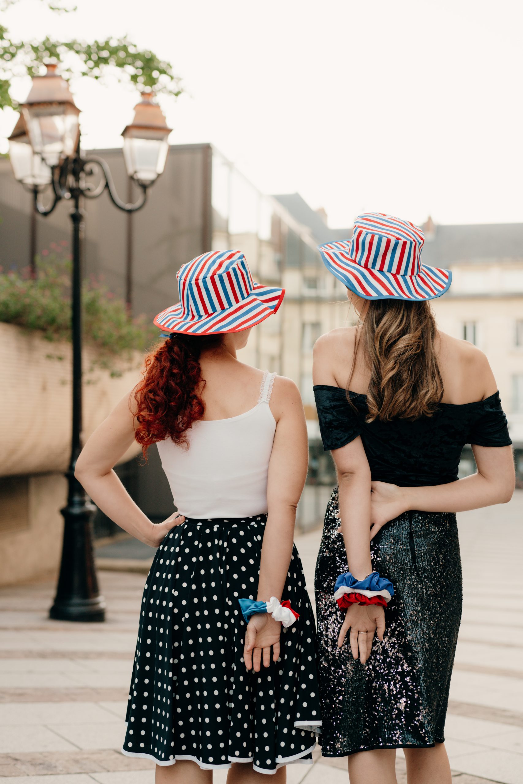 chapeau de soleil tricolore made in france