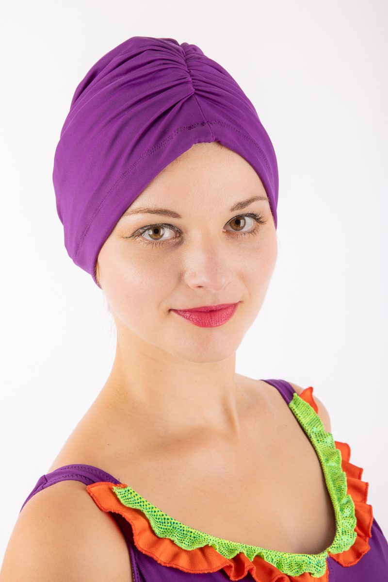 turban violet made in france