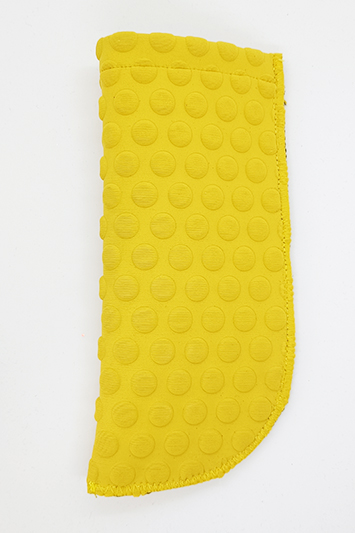 étui à lunettes Made in France jaune à pois