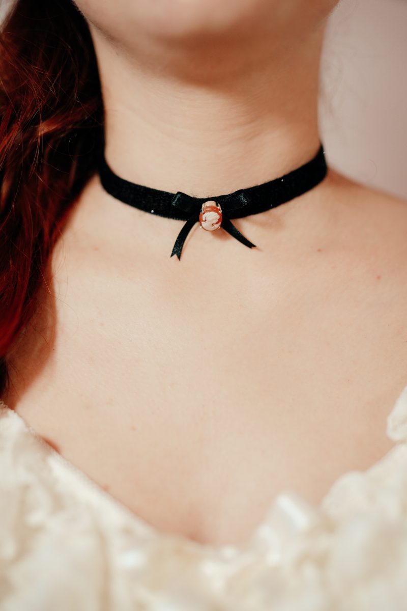 choker fait main camée made in france collier