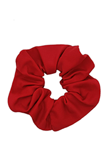 chouchou cheveux made in france lycra rouge