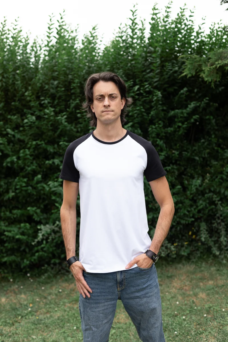 tee-shirt sport homme made in france jersey coton