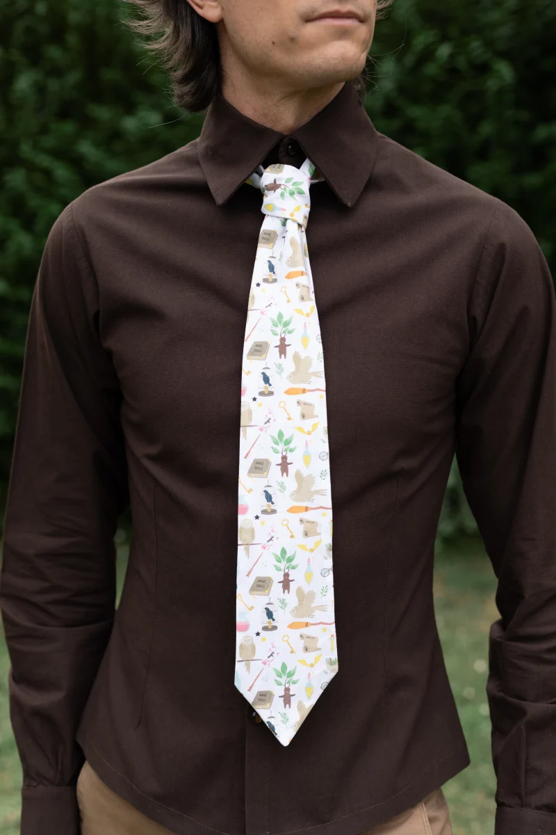 cravate homme harry potter made in france