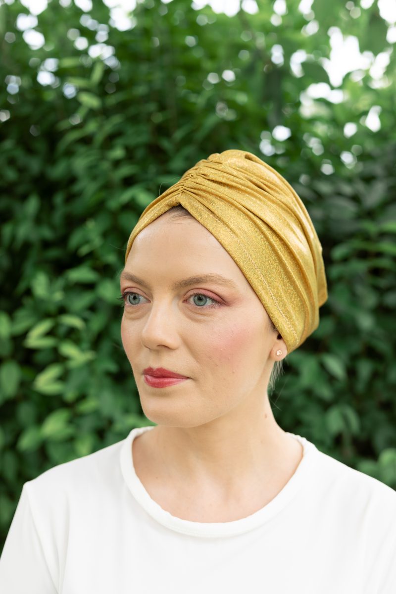 turban chimio doré made in france